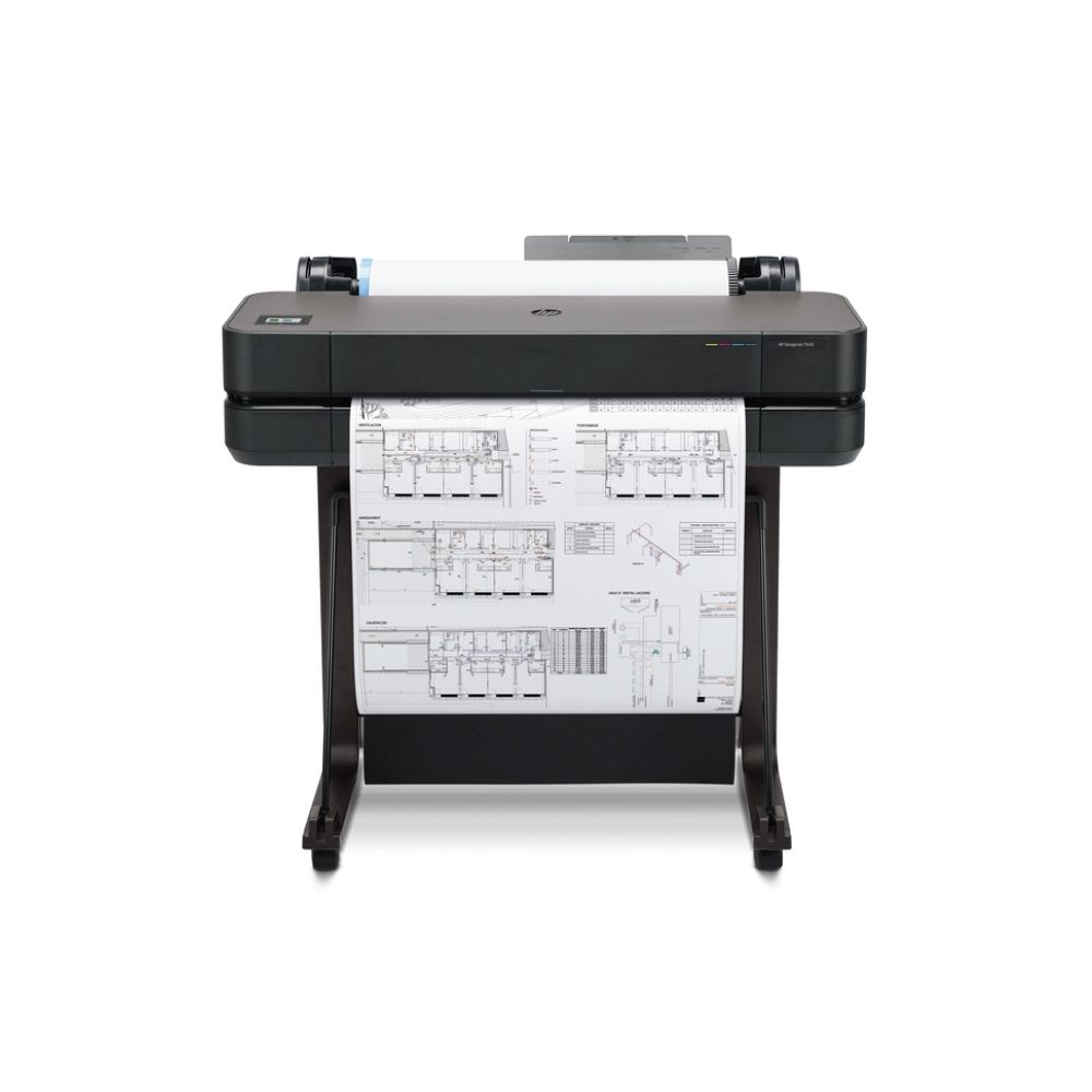 Мастиленоструен плотер HP DesignJet T630, 24", черен