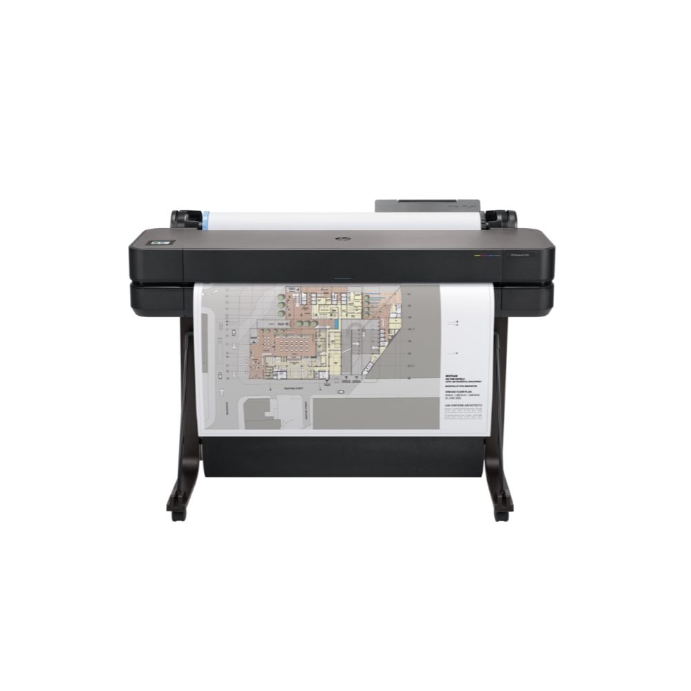 Мастиленоструен плотер HP DesignJet T630, 36", черен