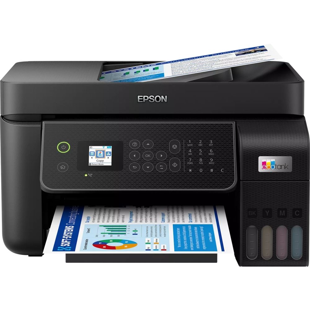 Мастиленоструйно мултифункционално устройство Epson EcoTank L5310 WiFi, безжично, цветно, A4