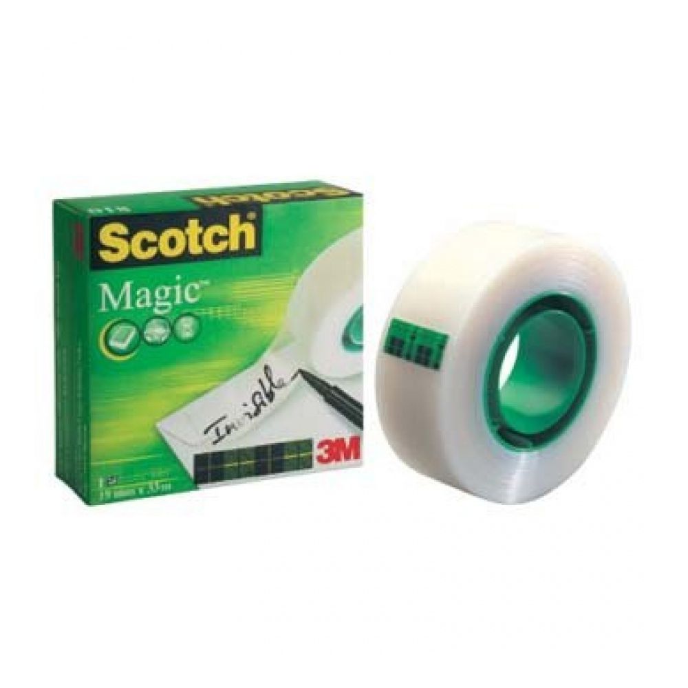 Матово тиксо Scotch Magic 810, 19 мм х 33 м, невидимо