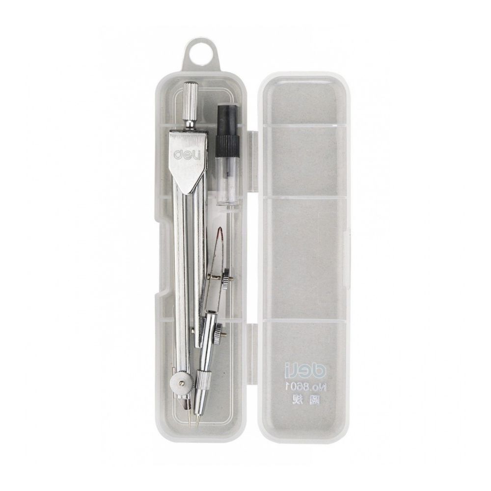 Метален пергел с графити Deli Focus E8601