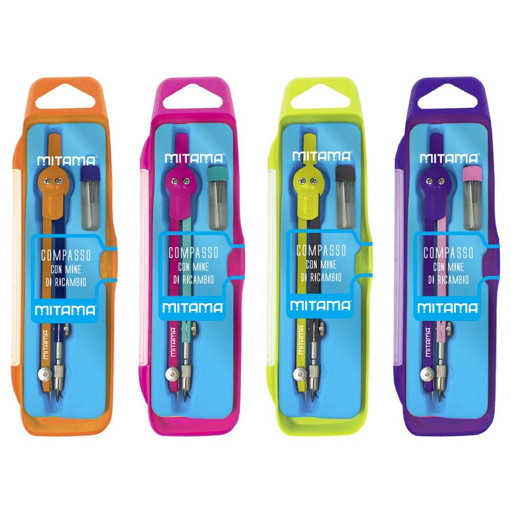 Метален пергел с графити MITAMA, регулируем връх, с аксесоари, асорти цветове