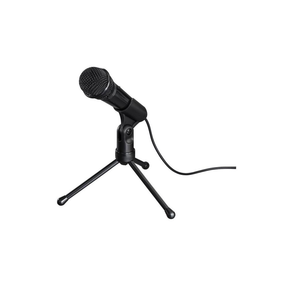 Микрофон HAMA MIC-P35 Allround, за компютри, аудио жак 3.5 мм, черен