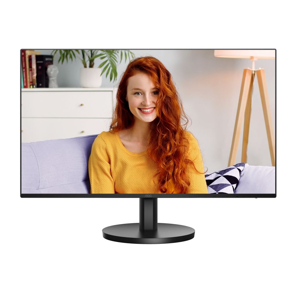 Монитор AOC 27B3HA2, 27", IPS, 4ms, Flat, WLED, 1920x1080, Anti-Glare, HDMI, VGA, черен