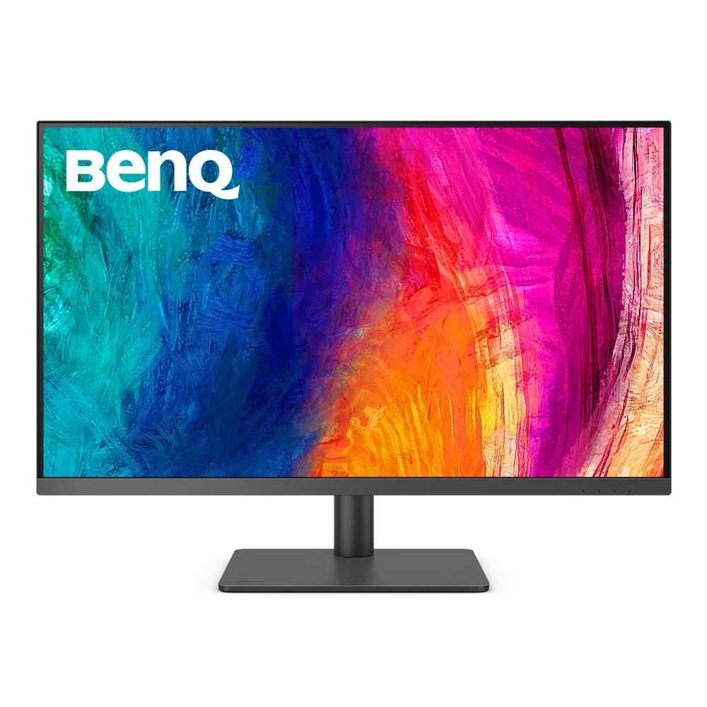 Монитор BenQ PD3205U, 32", IPS, 4ms, LED, 4K UHD, 3840x2160, AG, HDMI, DP, mini DP, USB hub, сив