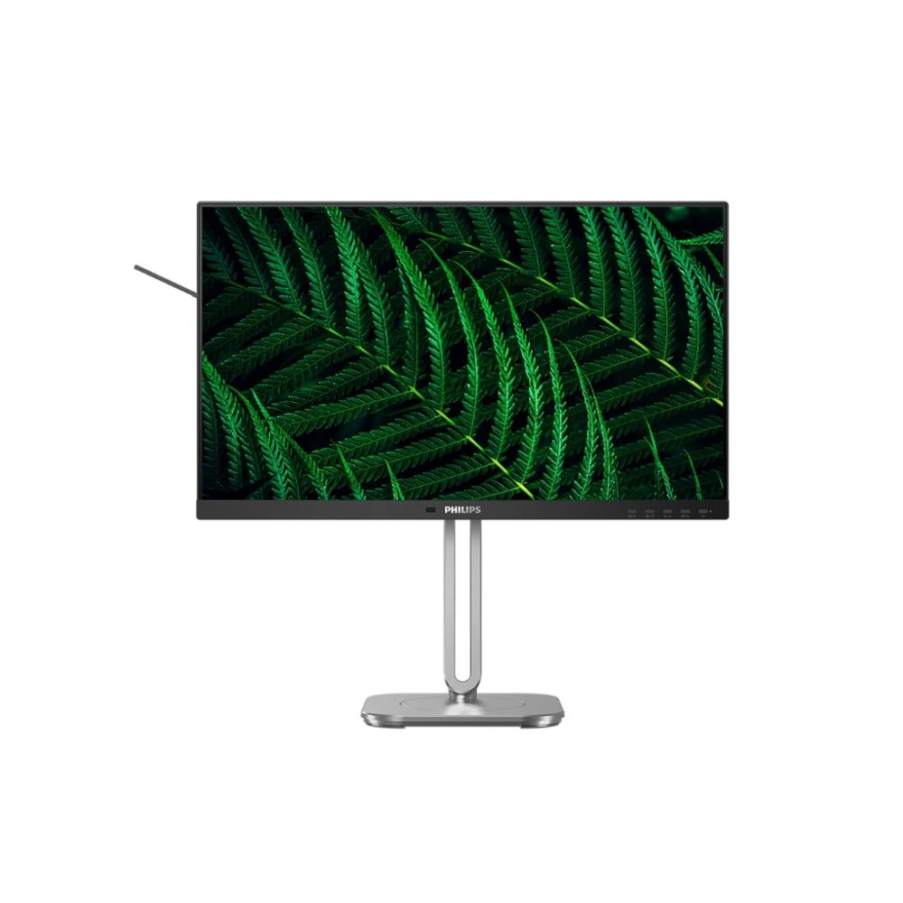 Монитор Philips 24B2G5200, 23.8", IPS, WLED, 1920x1080, AG, HDMI, VGA, DisplayPort, USB 3.2, черен