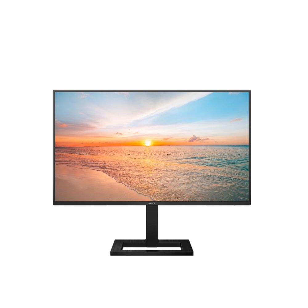 Монитор Philips 24E1N1300AE, 23.8", IPS, 4ms, Flat, WLED, 1920x1080, Anti-Glare, HDMI, USB-C, черен