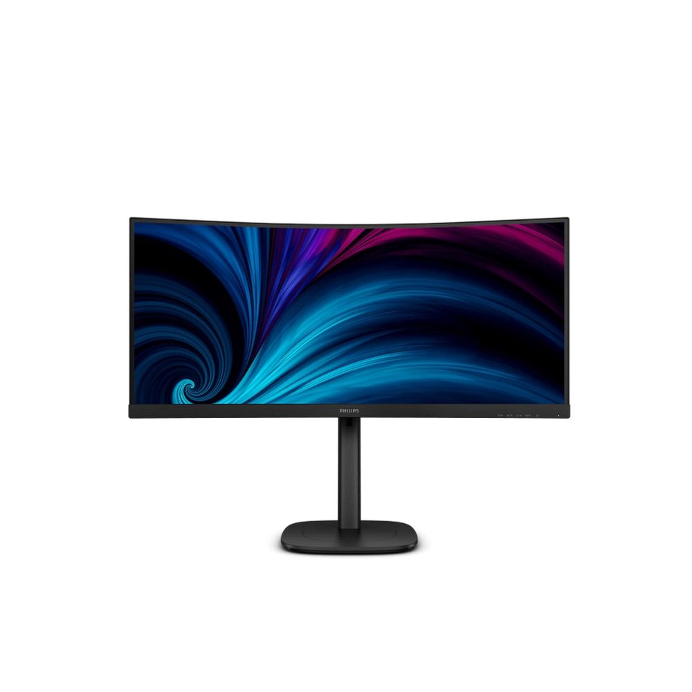 Монитор Philips 34B2U3600C, 34", VA, Curved, WLED, 3440x1440, AG, HDMI, DisplayPort, USB hub, черен