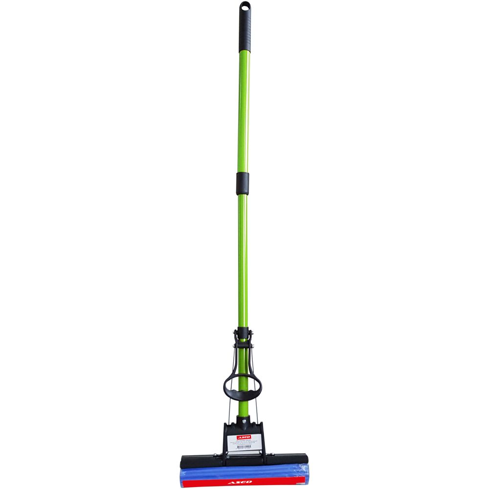 Моп за под Гроут Z924 с механизъм, с една ролка, телескопична алуминиева дръжка