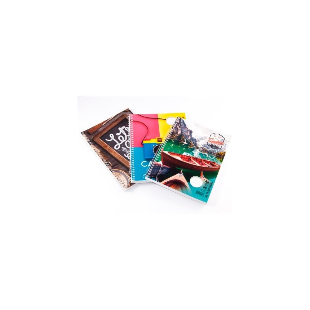 MultiPrint тетрадка със спирала A5, 80 л, линиран офсет