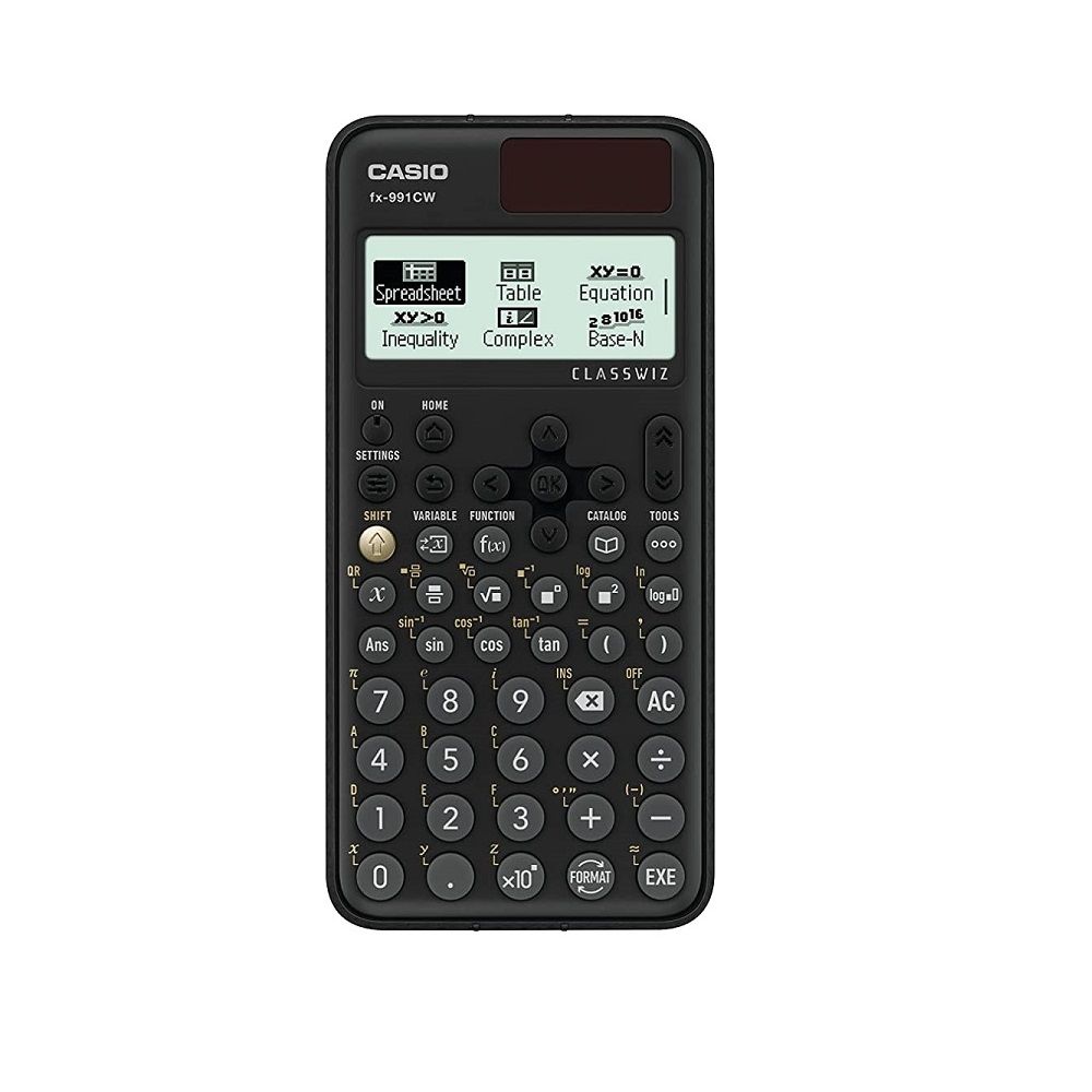 Научен калкулатор CASIO Classwiz fx-991CW, 10+2 dgt, 552 функции, 162х77х10.7 мм, черен