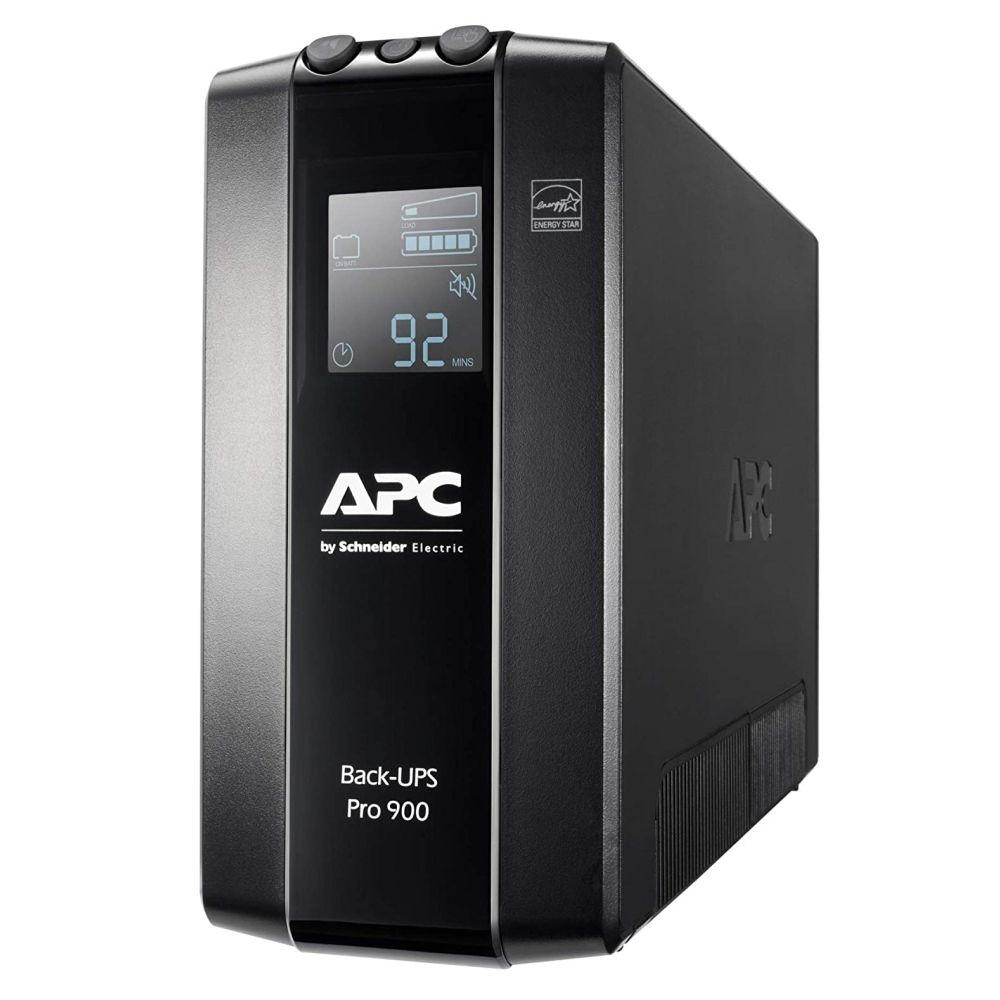 Непрекъсваем ТЗИ APC Back UPS Pro, 900VA/ 540W, AVR, LCD, 6 извода, черен