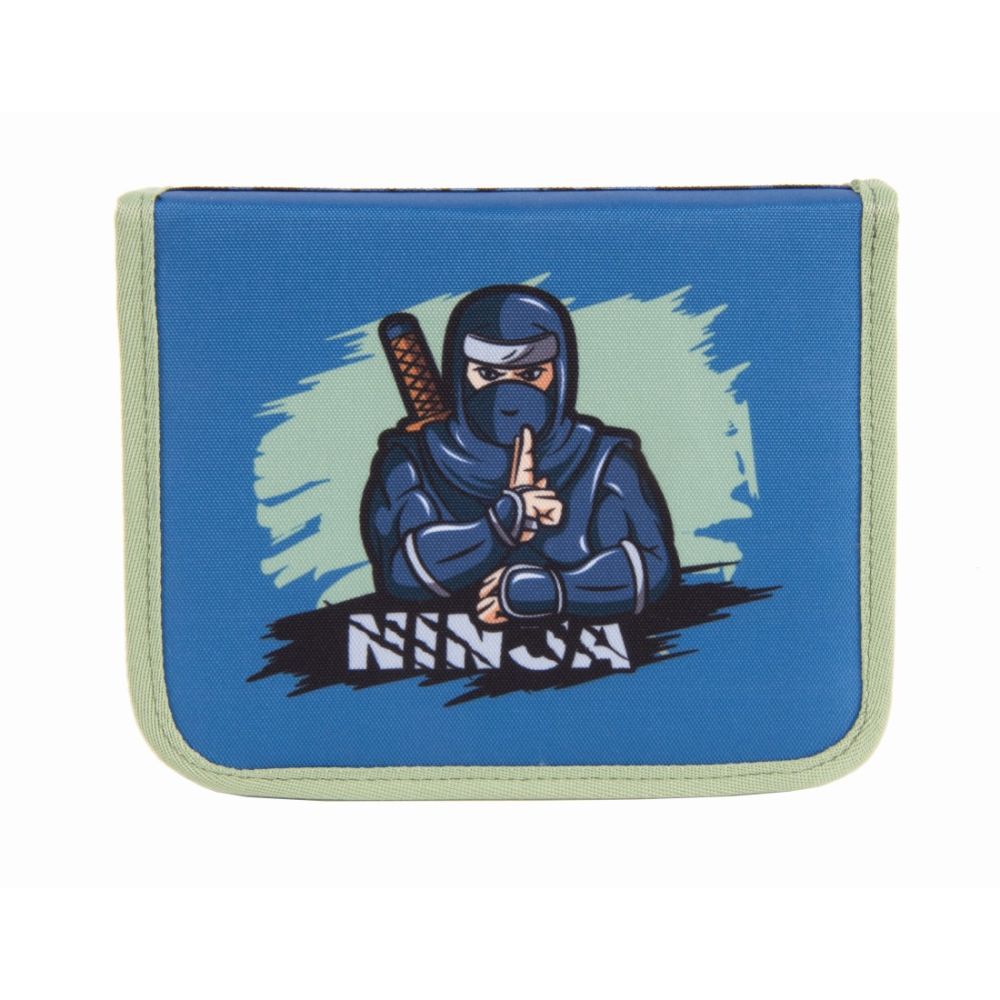 Несесер без пълнеж PULSE Ninja, едно отделение и два капака, син