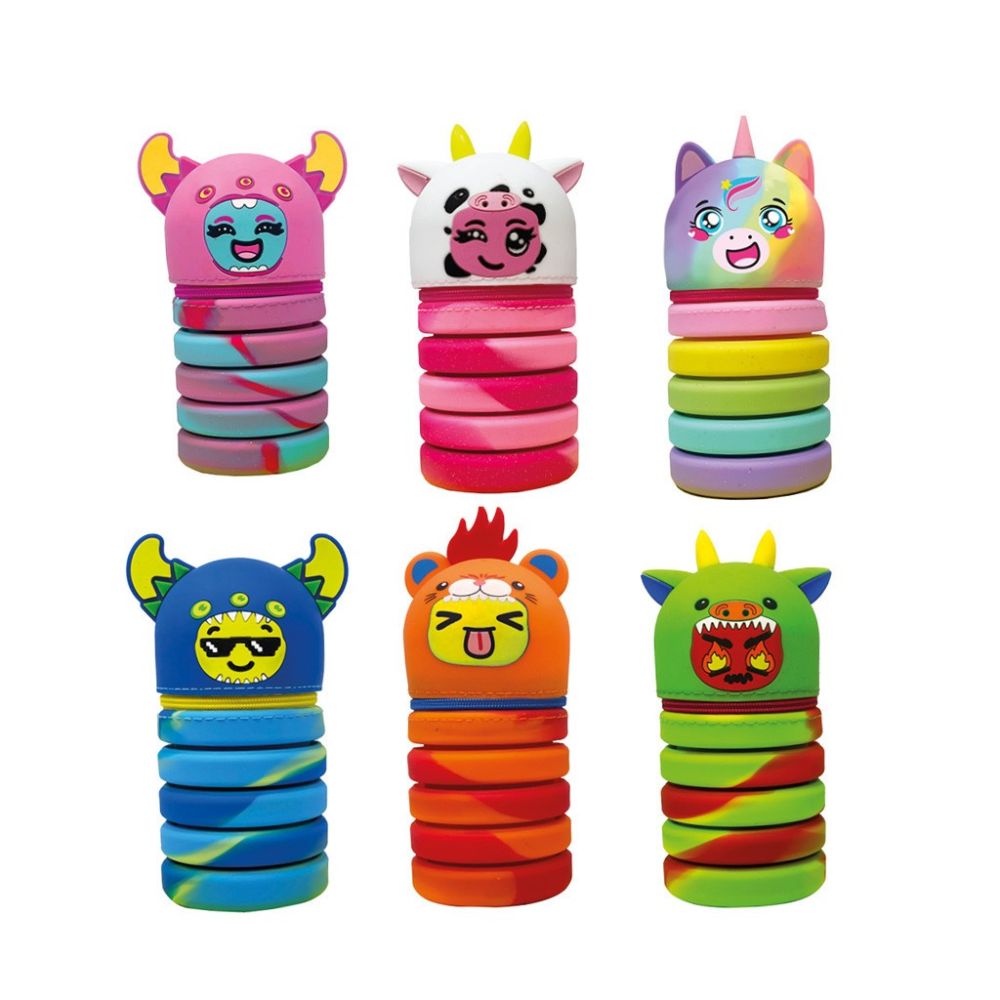 Несесер MITAMA BOOM EXTENDABLE, 7x12-19 см силиконов, разтягащ се