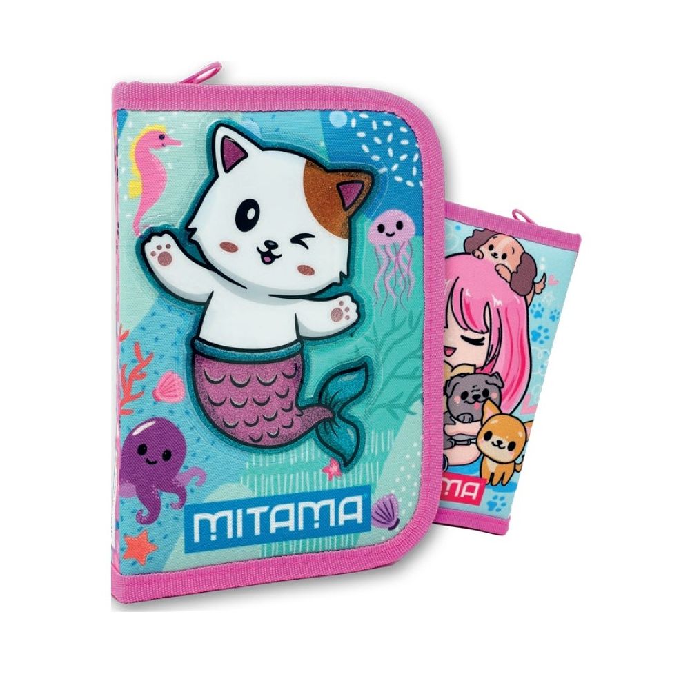 Несесер с пълнеж MITAMA Spinny PuppyCat от 14 части