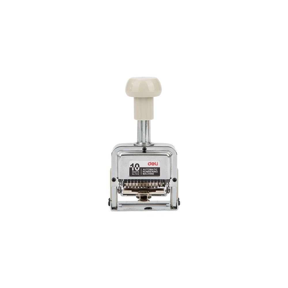 Номератор Deli Easy E7510, автоматичен, с 10 цифри