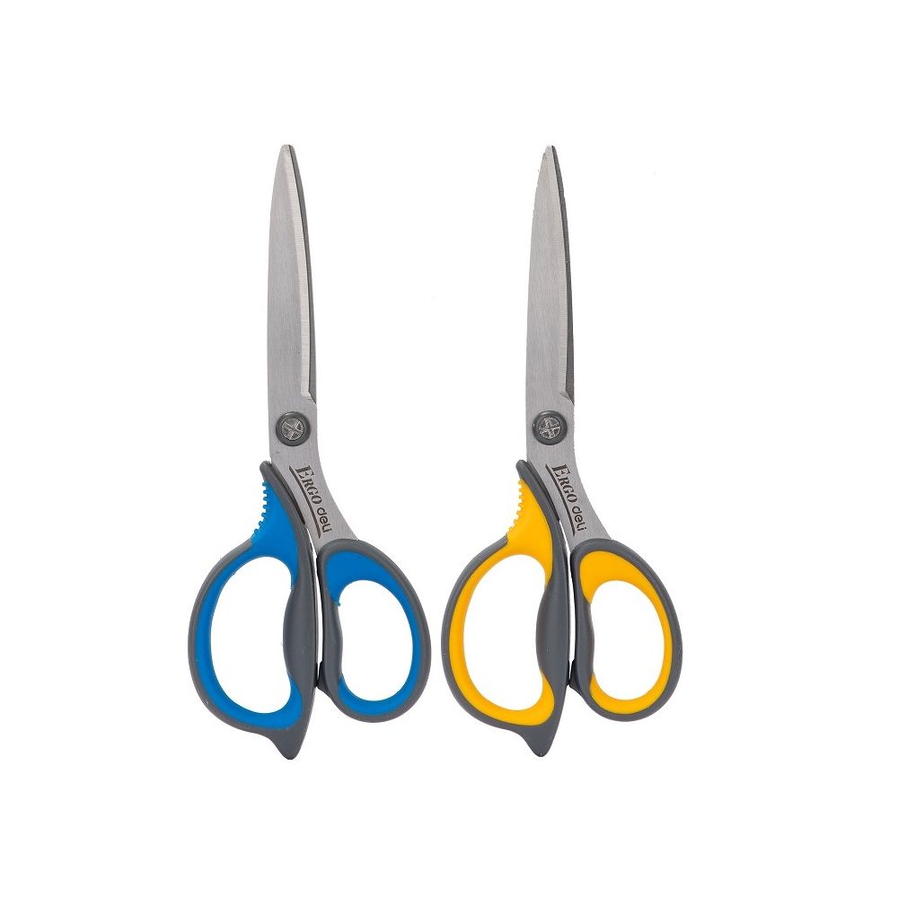 Ножица Deli Ergo, E77759, 170 мм, с ергономични грип дръжки