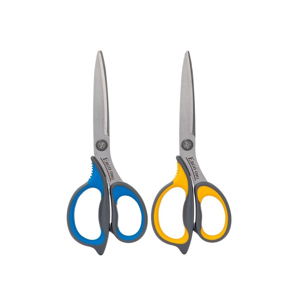 Ножица Deli Ergo, E77760, 210 мм, с ергономични грип дръжки