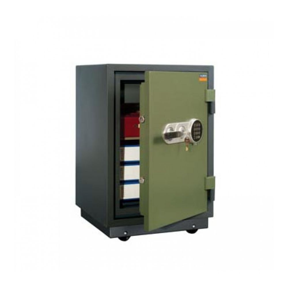 Огнеупорен сейф Valberg FRS 67EL, електронна брава+ключ, външни размери 713x485x450 мм