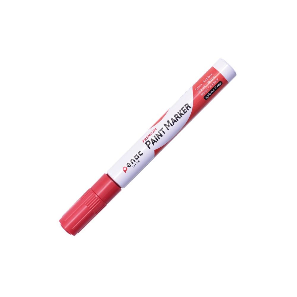 Paint маркер Penac, объл връх 2-4 мм, червен