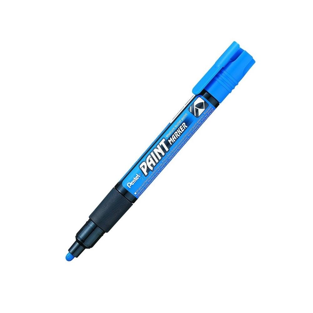 Paint маркер Pentel MMP20, объл връх 4 мм, син