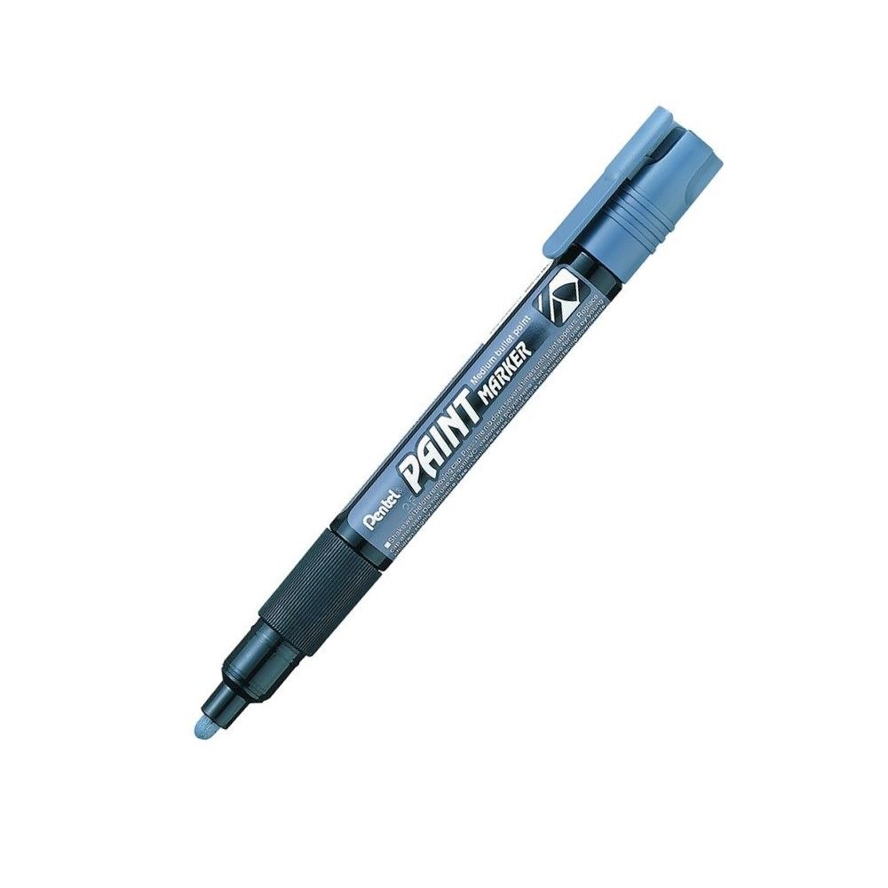 Paint маркер Pentel MMP20, объл връх 4 мм, сив