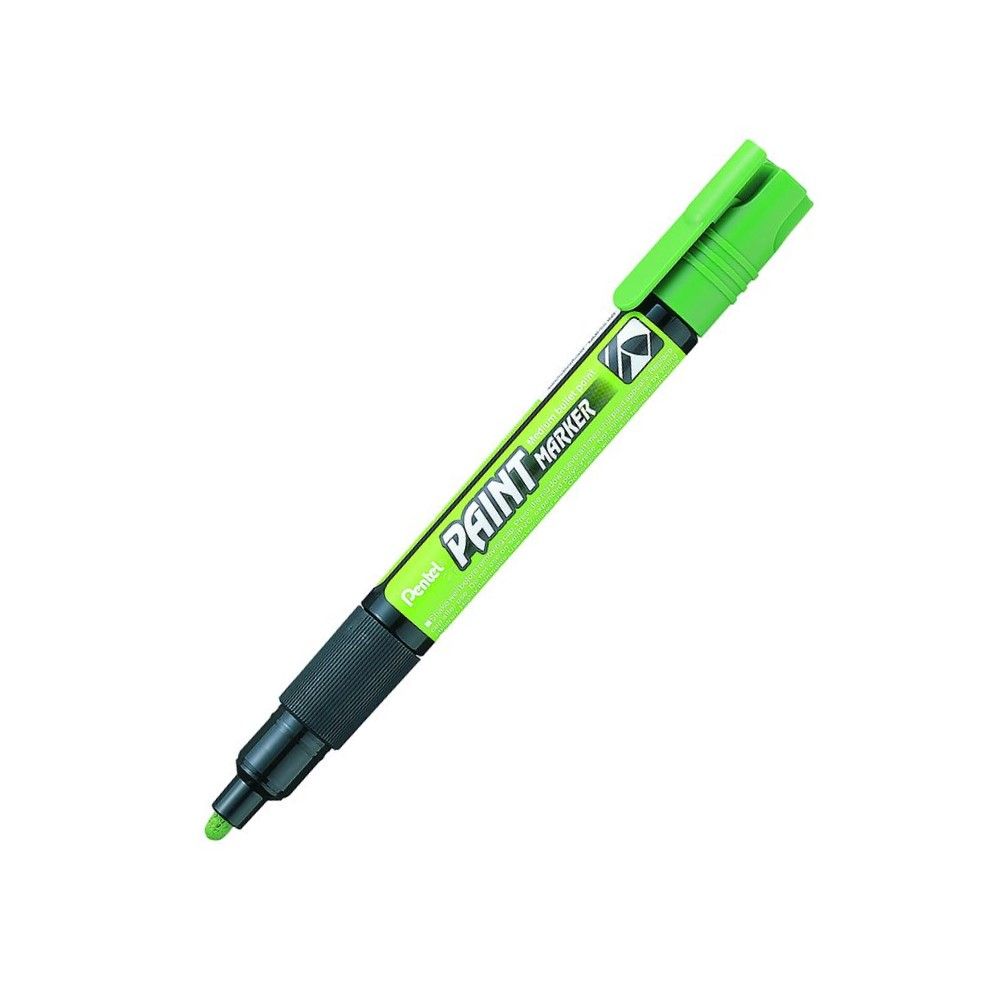 Paint маркер Pentel MMP20, объл връх 4 мм, светлозелен