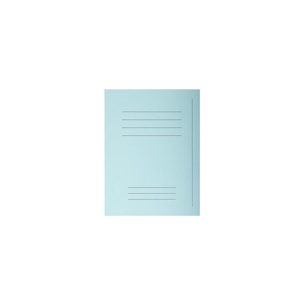 Папка Exacompta Forever 220, рециклиран картон 220 г, A4, 24 x 32 см, с печат, светлосиня