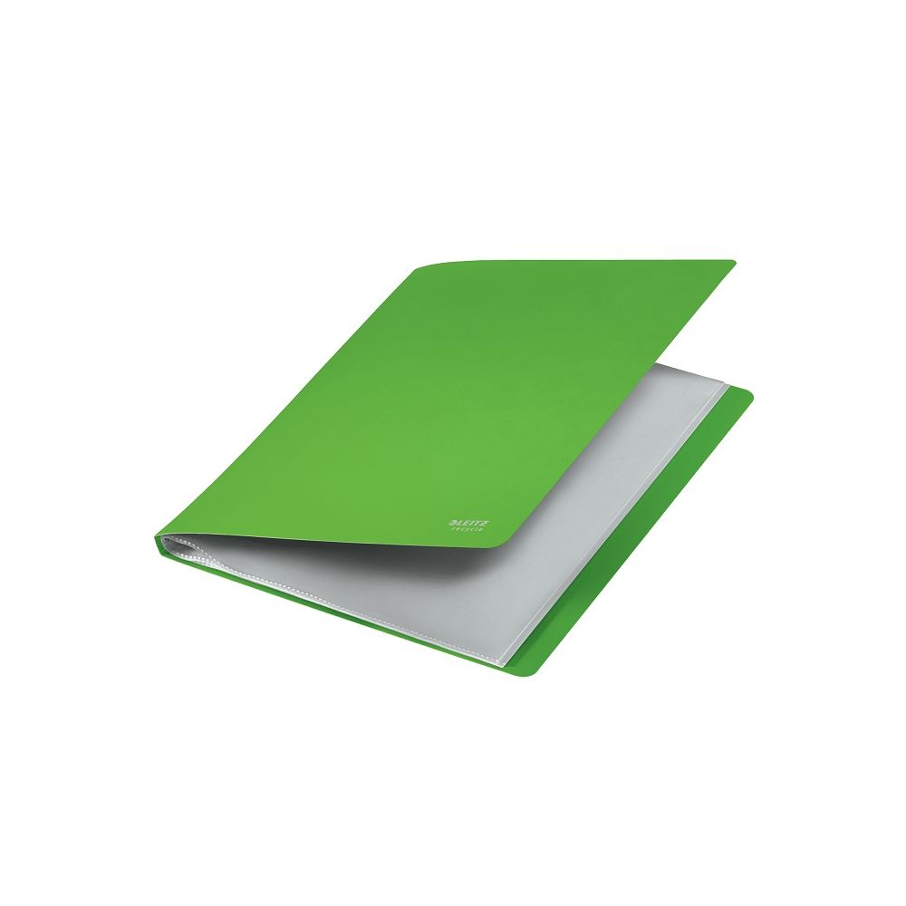 Папка с 20 джоба LEITZ Recycle, A4, рециклиран РР, зелена