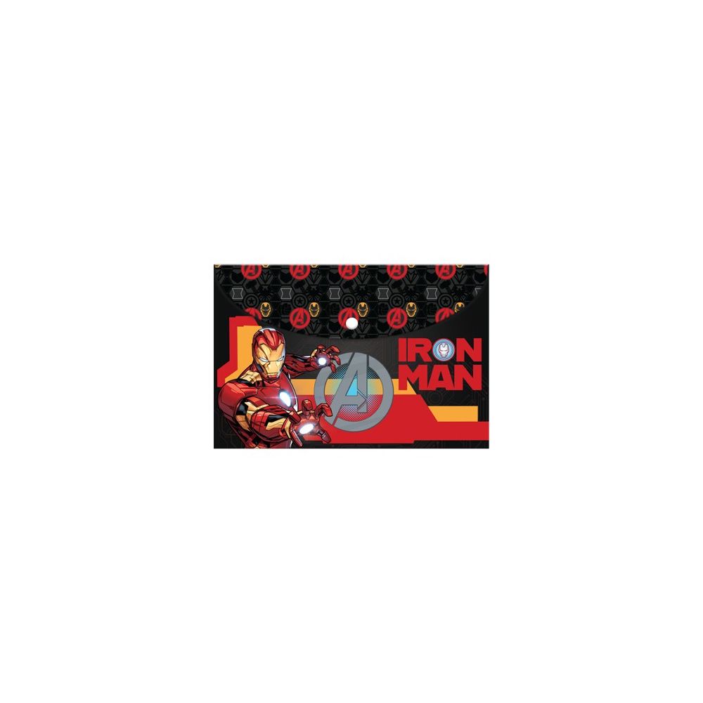 Папка с копче Iron Man, A4, PP