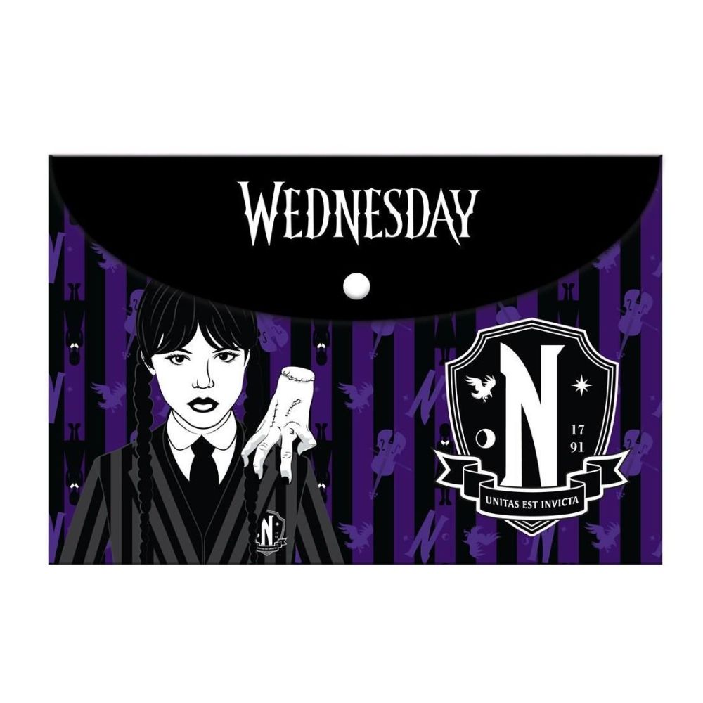 Папка с копче WEDNESDAY, A4, PP