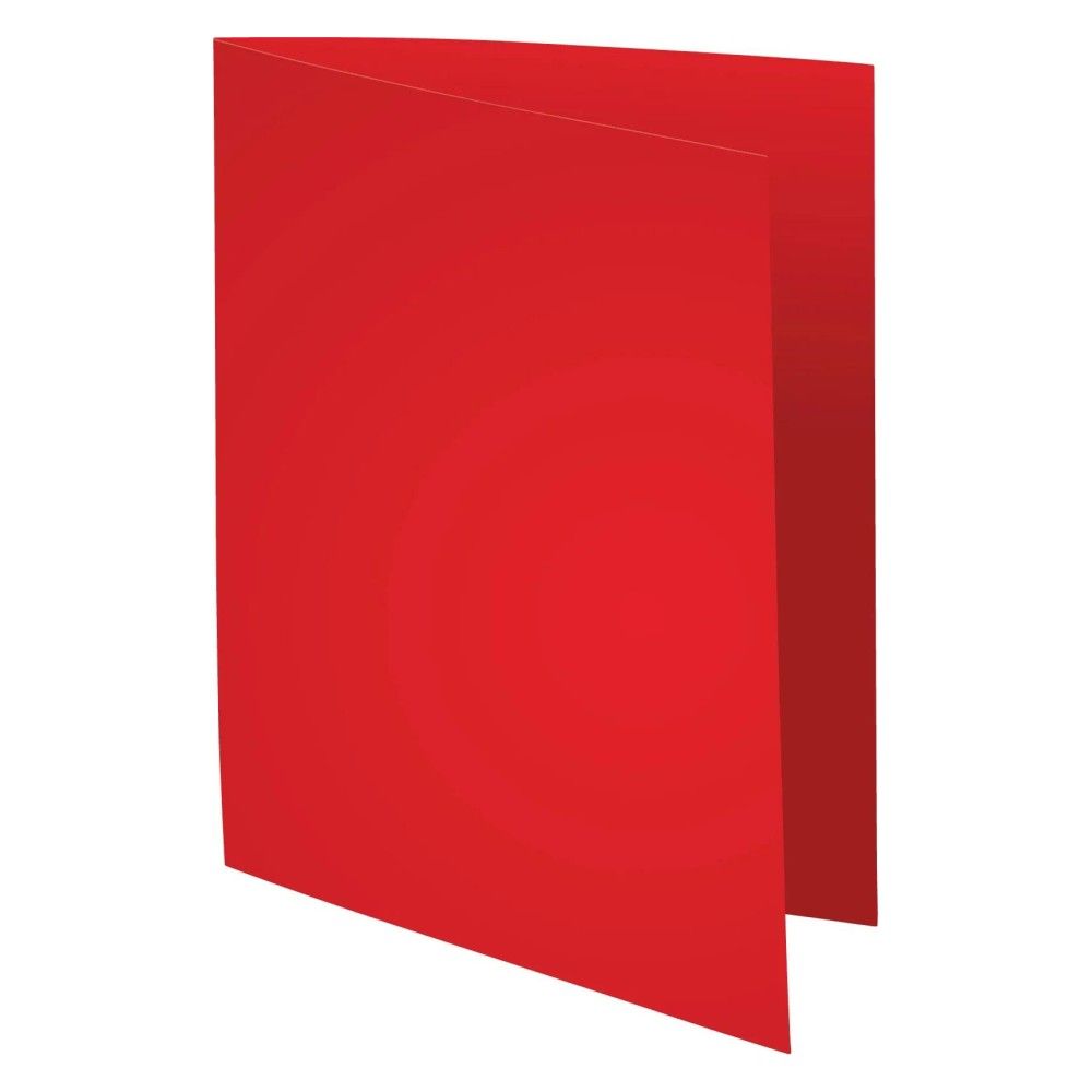 Папка тип преписка EXACOMPTA Super, А4, картон 160 г, червена