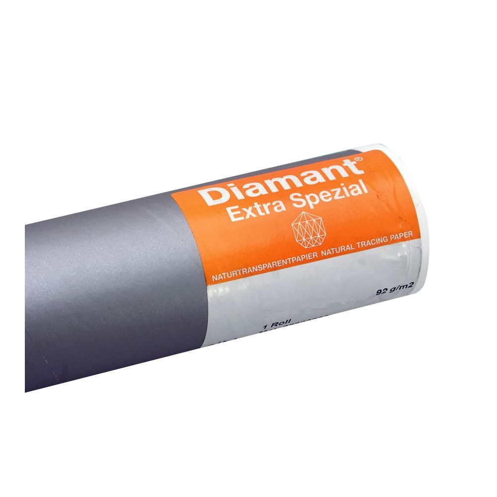 Паус хартия SiHL Diamant, 610 мм х 50 м, 92 г, мат, ролка