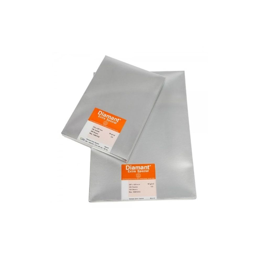 Паус хартия SiHL Diamant, А3, 92 г, мат, пакет 100 л.
