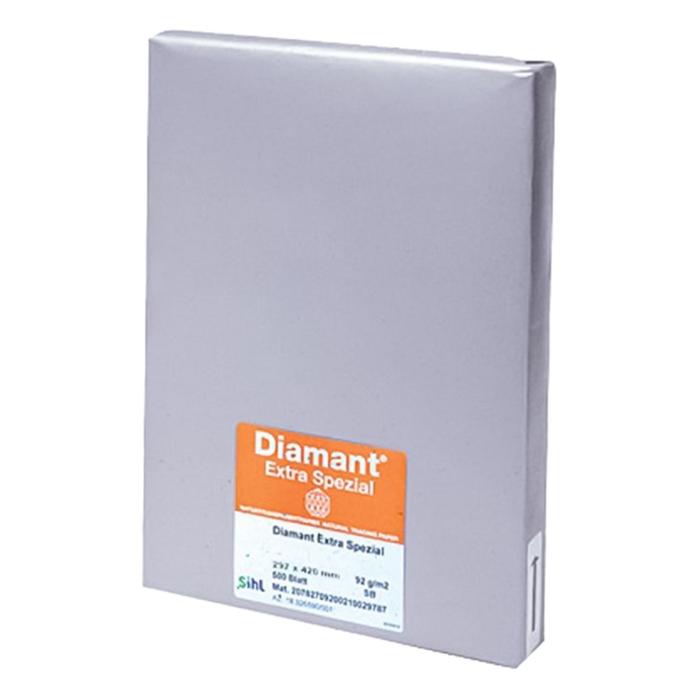 Паус хартия SiHL Diamant, А4, 92 г, мат, пакет 500 л.