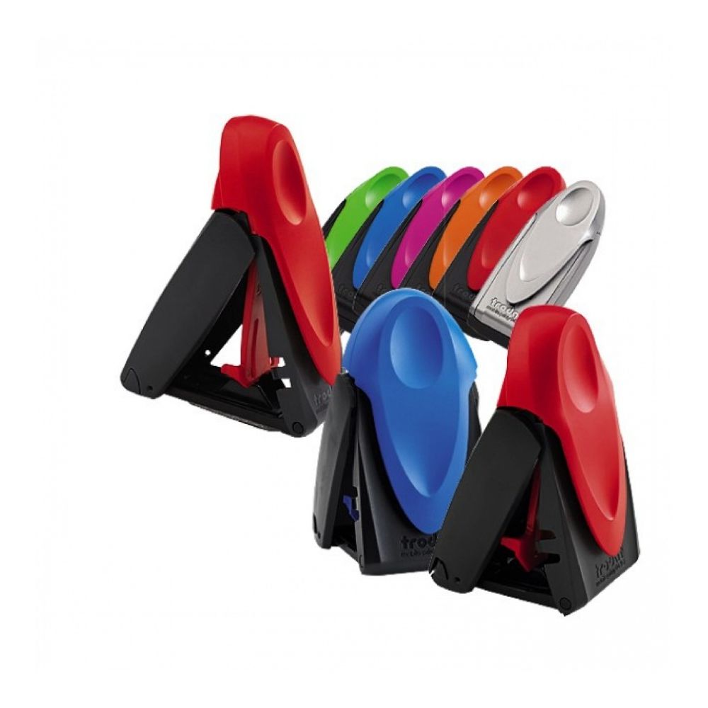 Печат Trodat Mobile Printy 9413, джобен, правоъгълен, 58х22 мм, син тампон