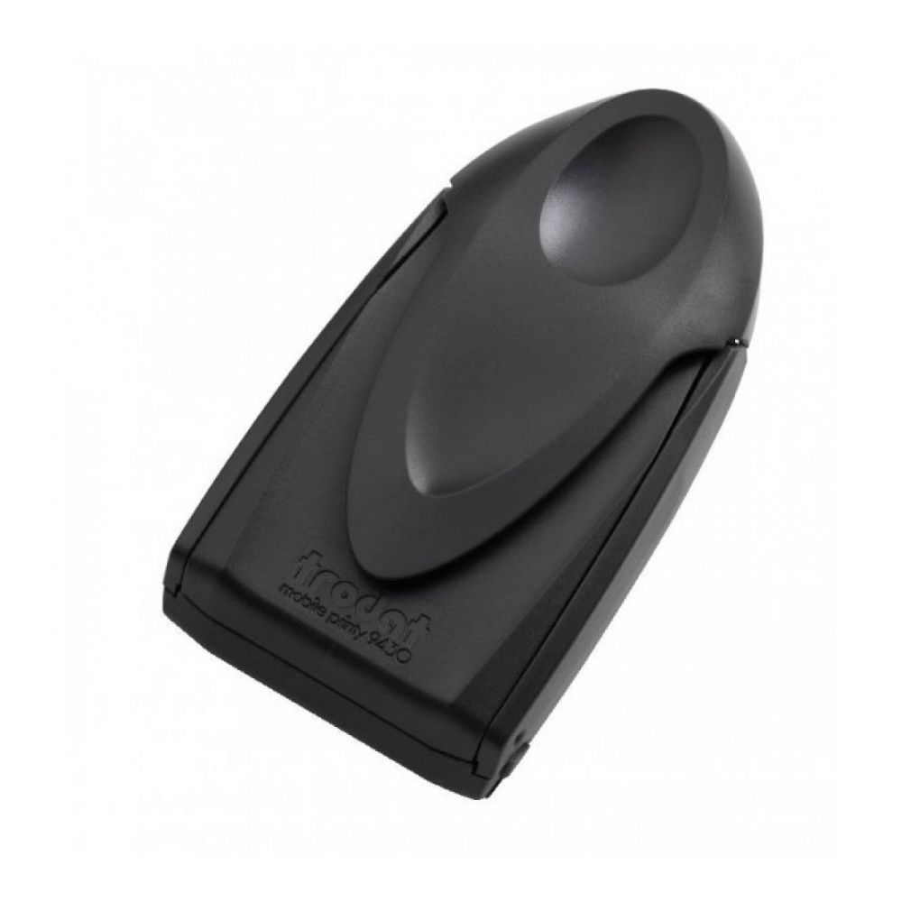 Печат Trodat Mobile Printy 9430, джобен, кръгъл, R30 мм, син тампон