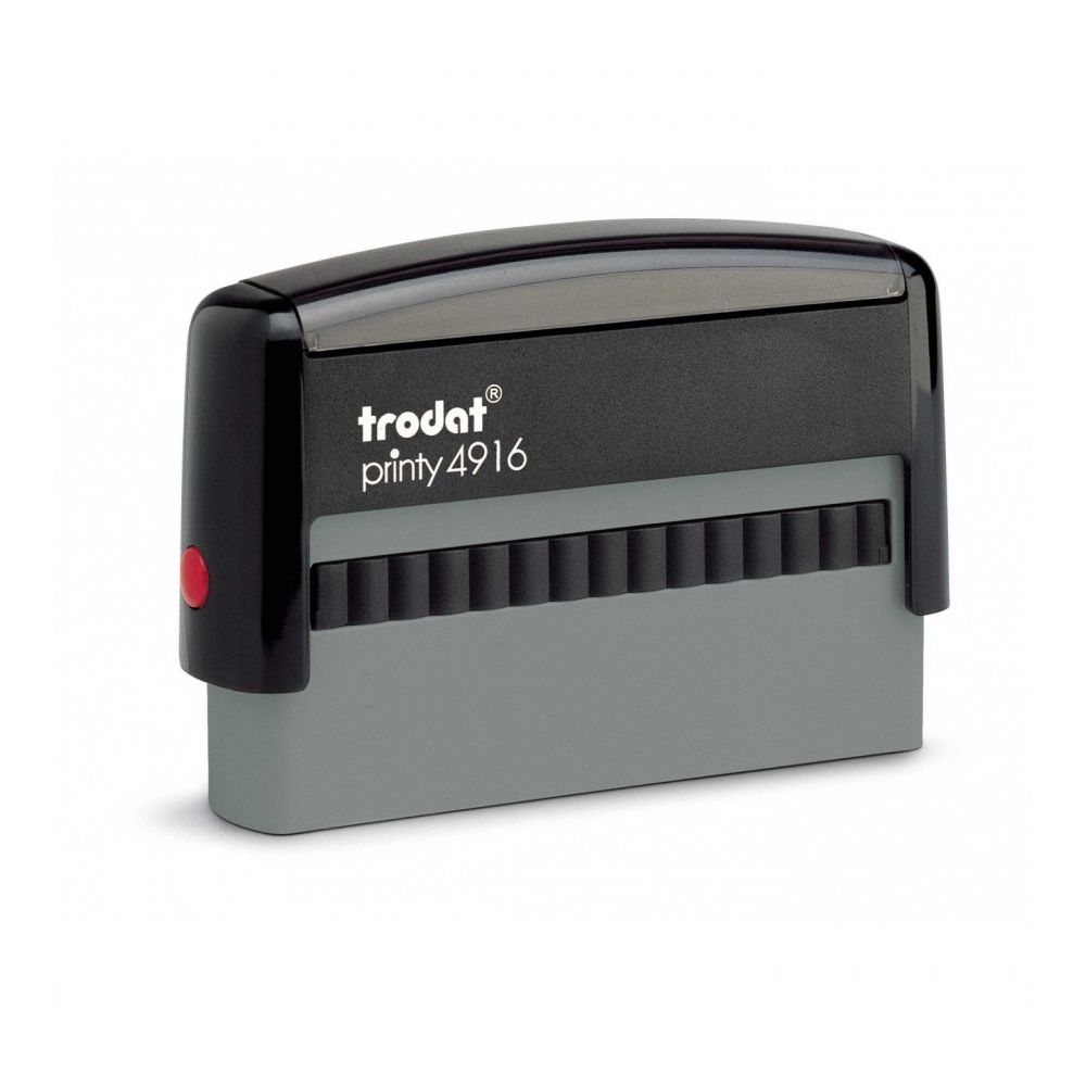 Печат Trodat Printy 4916, правоъгълен, 70х10 мм, син тампон