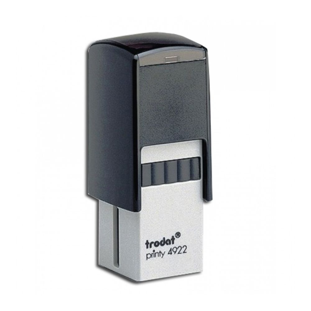 Печат Trodat Printy 4922, квадратен, 20х20 мм, син тампон