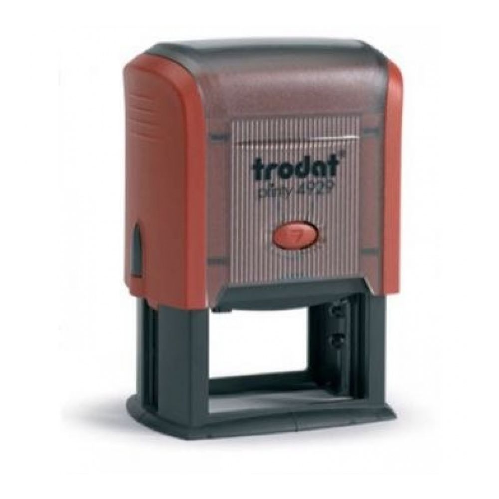 Печат Trodat Printy 4929, правоъгълен, 50х30 мм, син тампон