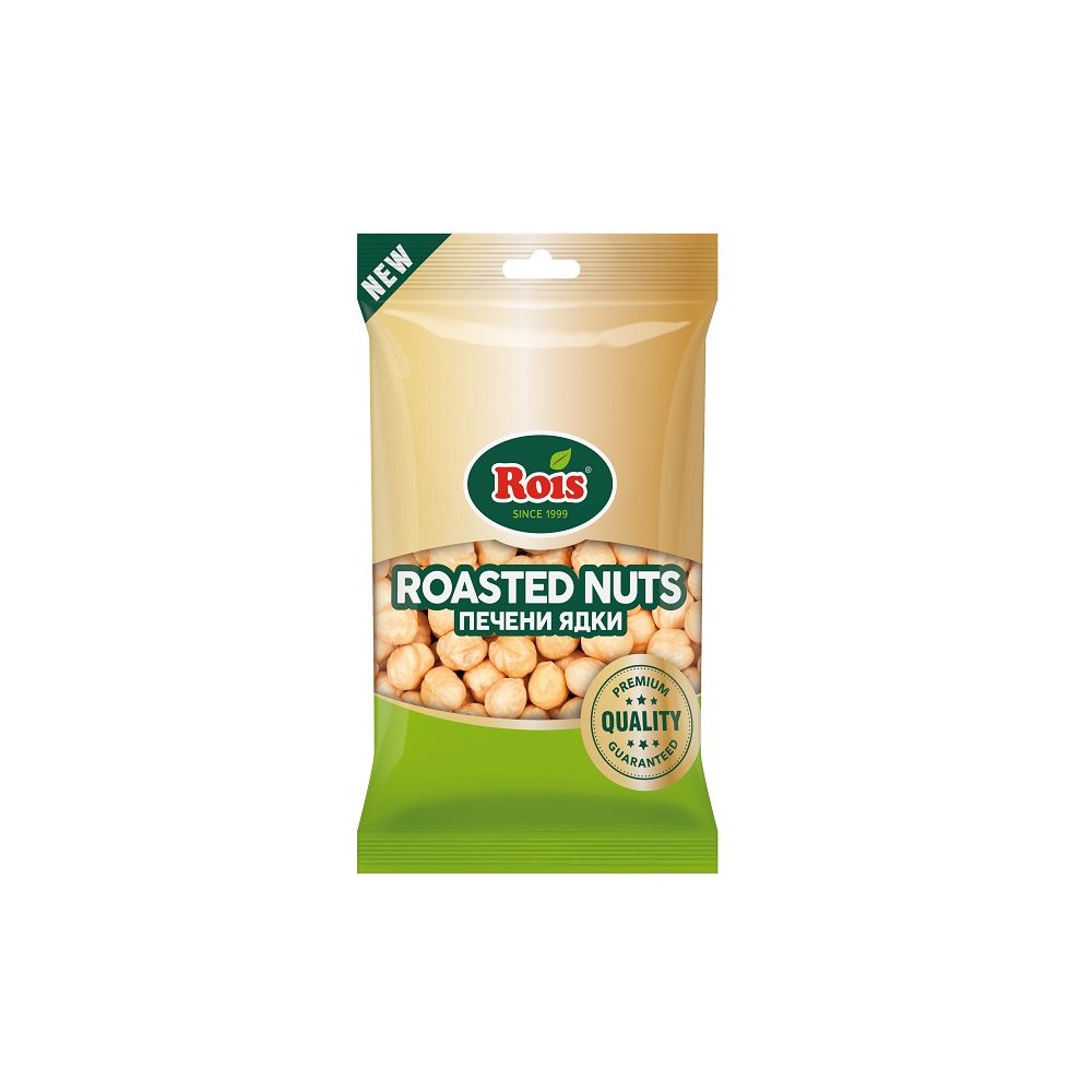 Печени ядки Rois, лешник, пакет 70 г