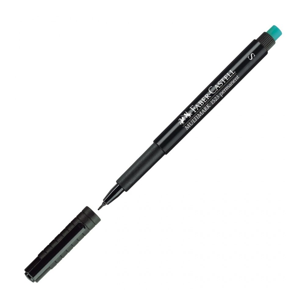 Перманентен маркер Faber-Castell 152399 OHP-S, 0.4 мм, черен