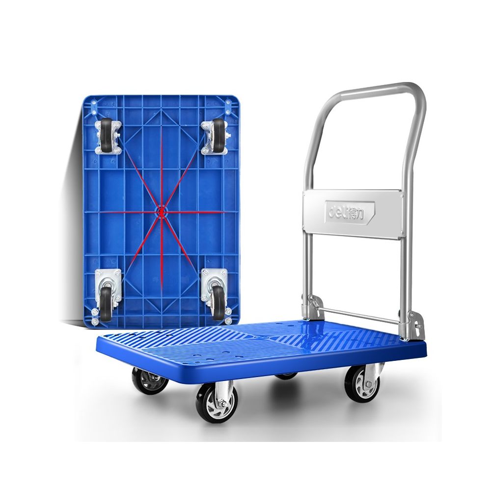 Платформена количка Deli TOOLS DL6111, PP основа, 47х73х80 см, до 150 кг