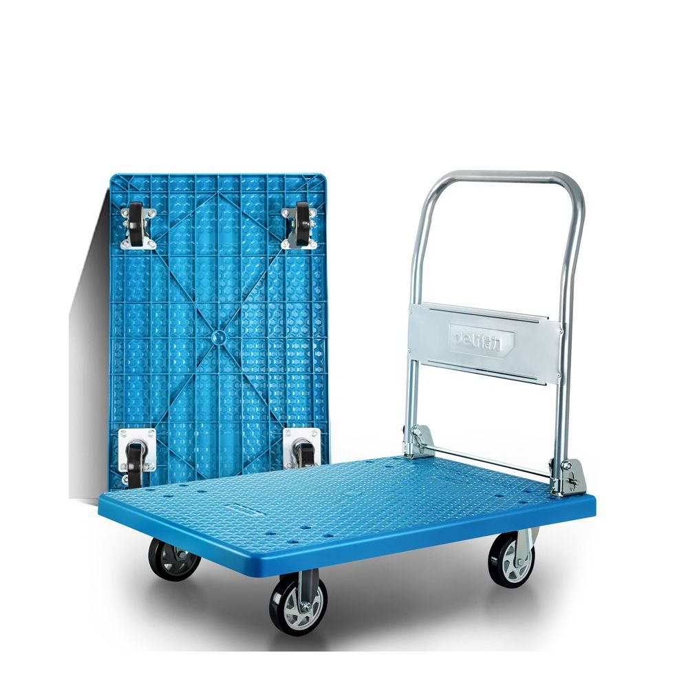 Платформена количка Deli TOOLS DL6112, PP основа, 58х87х90 см, до 300 кг