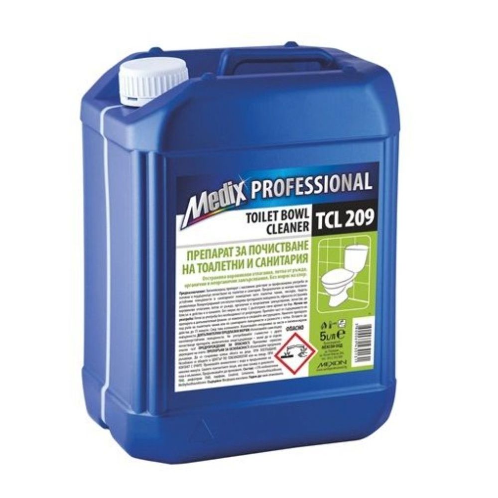 Почистващ препарат за баня и WC Medix Professional TCL 209, 5 л