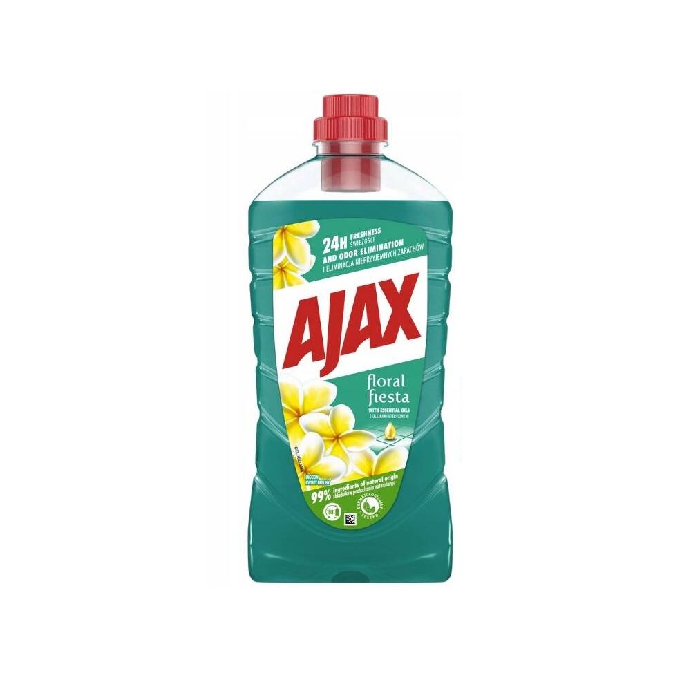 Почистващ препарат за под AJAX Lagoon, аромат море, 1 л