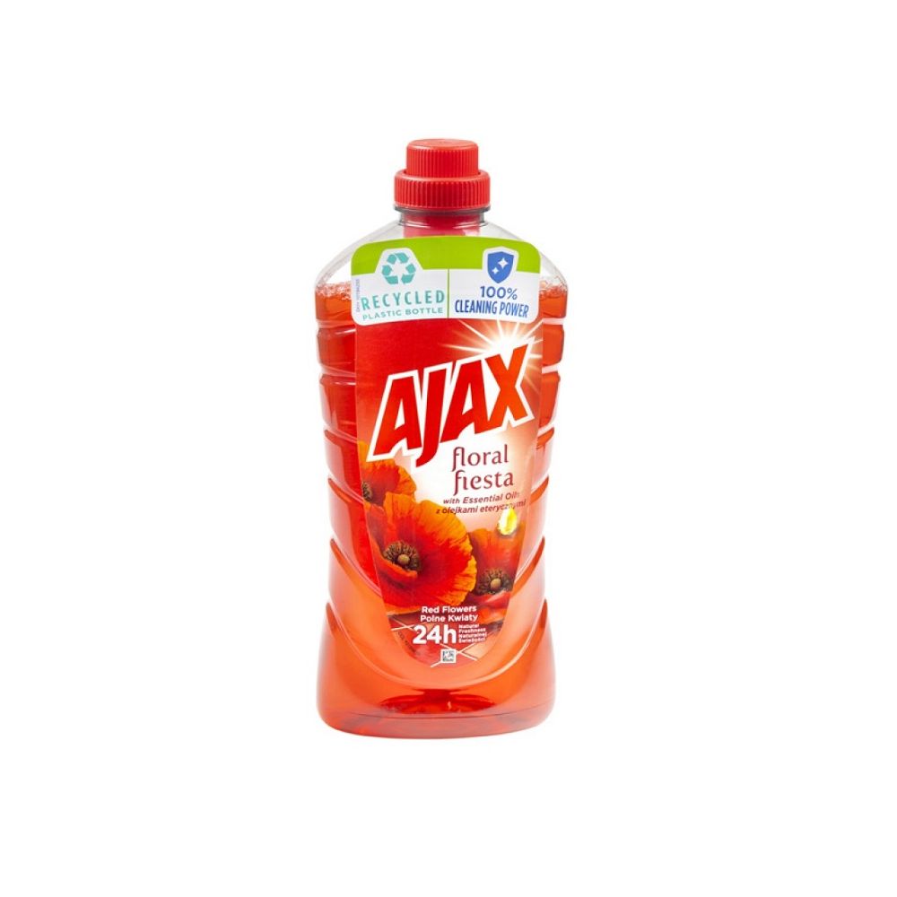 Почистващ препарат за под AJAX Wild flowers, аромат диви цветя, 1 л