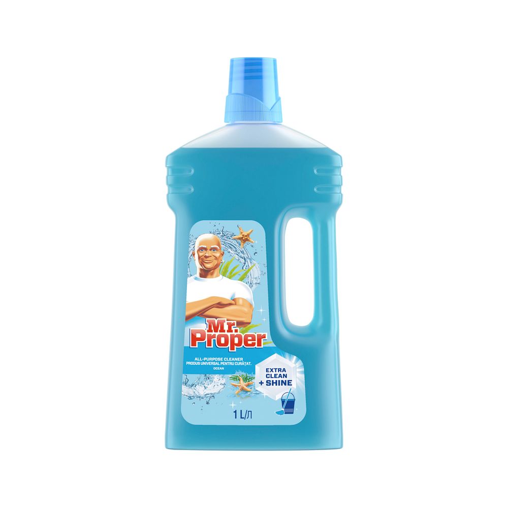 Почистващ препарат за под Mr PROPER Ocean, аромат океан, 1 л
