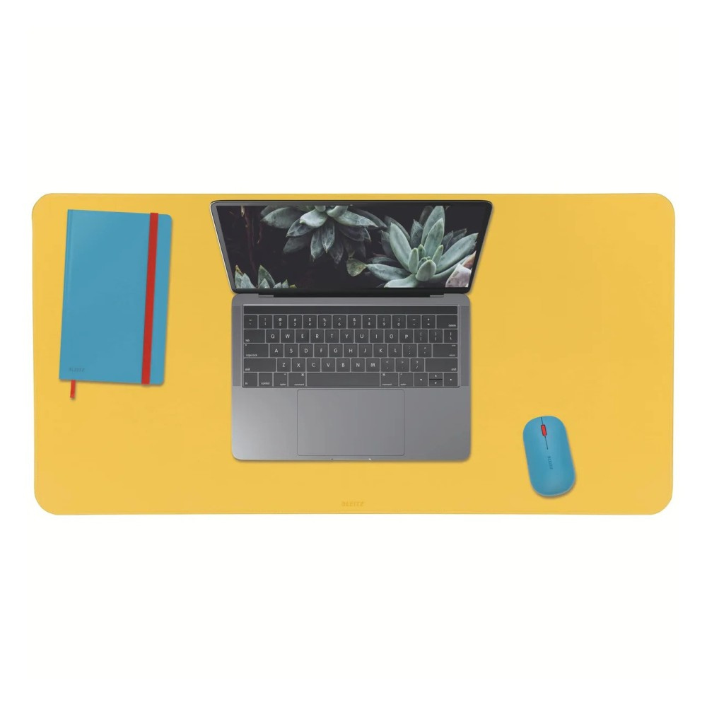 Подложка за бюро LEITZ Cosy, PVC, 800х400 мм, жълта