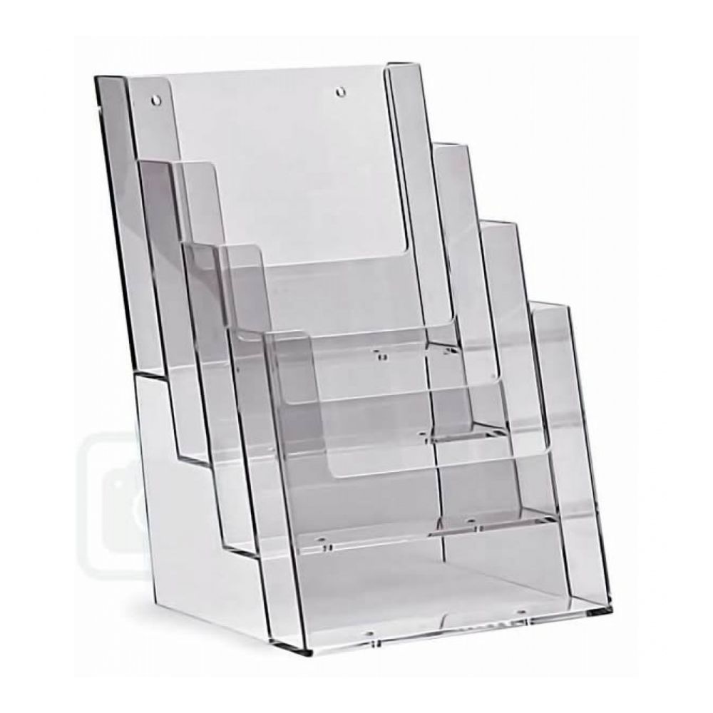 Поставка за брошури Taymar 4С160, 4хA5, 166x256x155 мм, настолна, 4 отделения